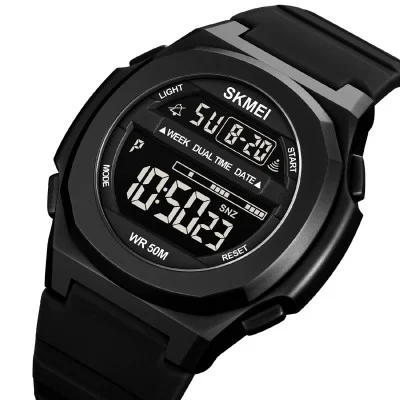 Чоловічий годинник Skmei 1821BKBK All Black