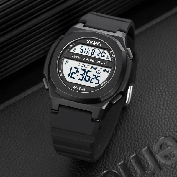 Чоловічий годинник Skmei 1821BKWT Black-White фото 5
