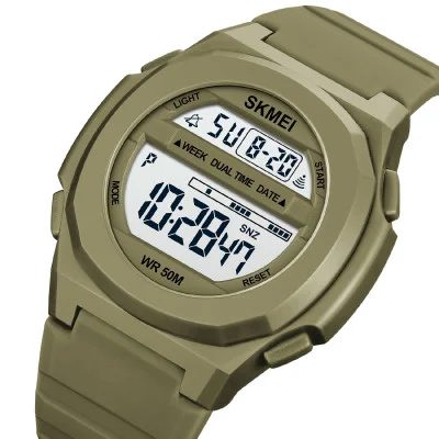 Чоловічий годинник Skmei 1821KH Khaki