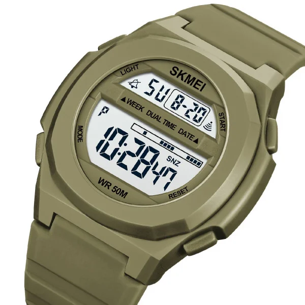 Мужские часы Skmei 1821KH Khaki фото 3