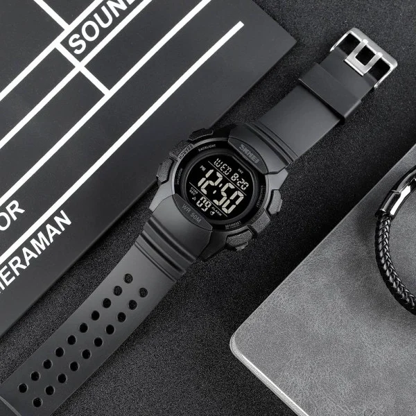 Мужские часы Skmei 1772BKBK All Black фото 5