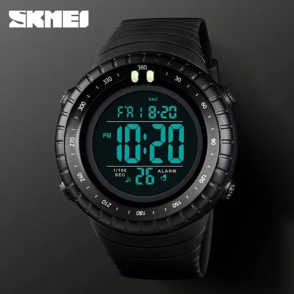 Мужские часы Skmei 1420BKBK All Black фото 4