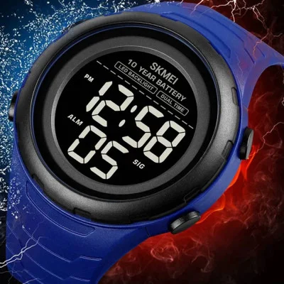 Мужские часы Skmei 1675BU Blue-Black