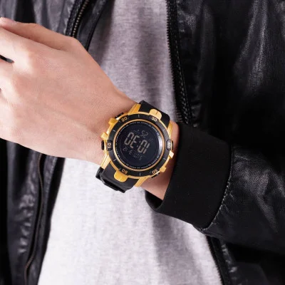 Мужские часы Skmei 1475GD Black-Gold
