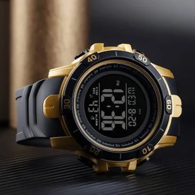Мужские часы Skmei 1475GD Black-Gold