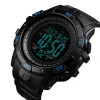 Чоловічий годинник Skmei 1475BU Black-Blue фото 3