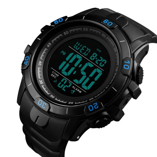 Мужские часы Skmei 1475BU Black-Blue фото 3