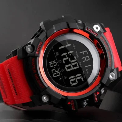 Чоловічий годинник Skmei 1384RD Black-Red