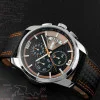 Чоловічий годинник Skmei 9106OG Silver-Black-Orange фото 4