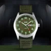 Чоловічий годинник Skmei 9112GN Silver-Green фото 5