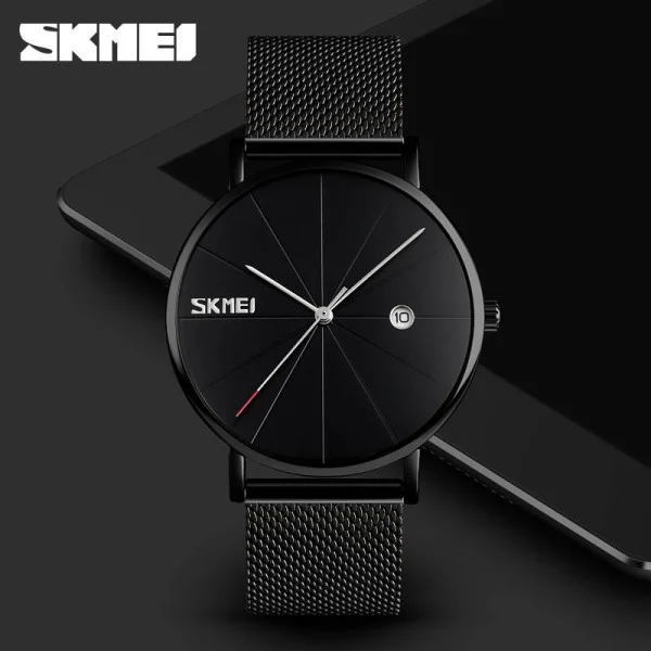 Чоловічий годинник Skmei 9183BKBK Black-Black фото 5