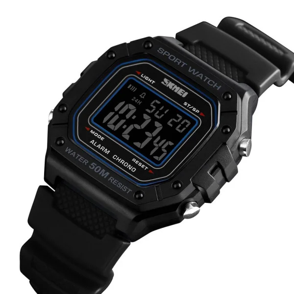 Мужские часы Skmei 1496BKBK Black-Black фото 3