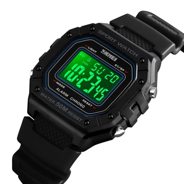 Чоловічий годинник Skmei 1496BKBK Black-Black фото 4