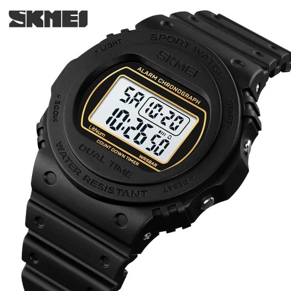 Мужские часы Skmei 1776BKWT Black-White фото 4