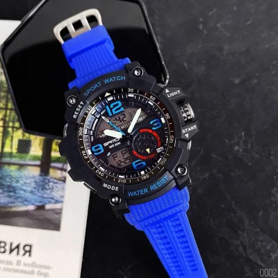 Чоловічий годинник Sanda 759 Blue-Black