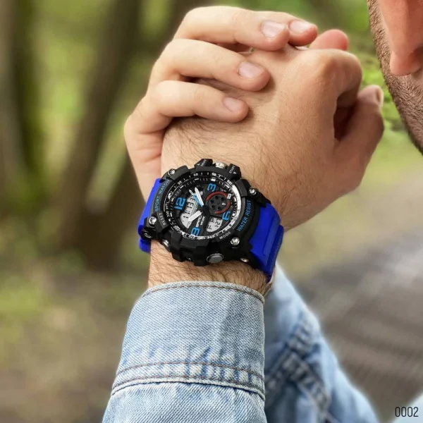 Чоловічий годинник Sanda 759 Blue-Black фото 8