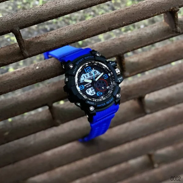 Чоловічий годинник Sanda 759 Blue-Black фото 10
