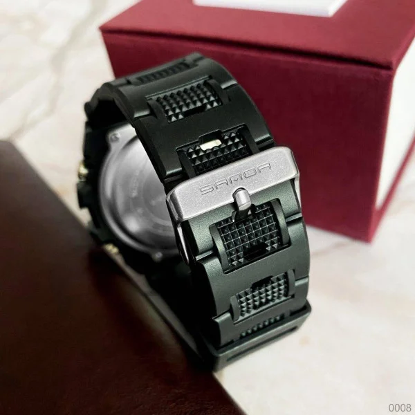 Мужские часы Sanda 739 Black-Silver фото 4