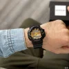 Мужские часы Sanda 599 Black-Gold фото 9
