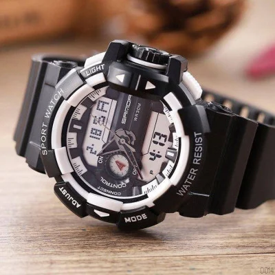 Мужские часы Sanda 599 Black-White