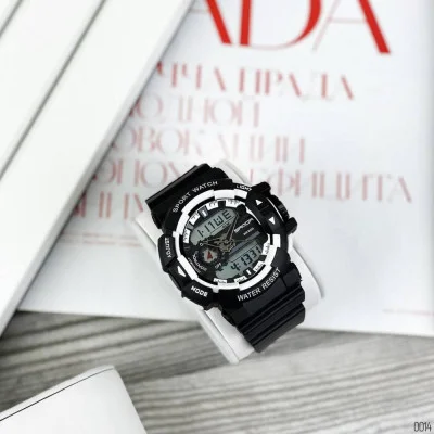 Мужские часы Sanda 599 Black-White