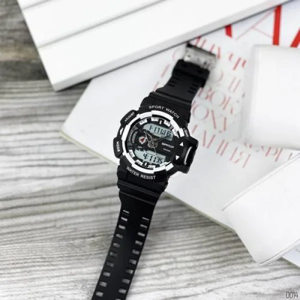 Мужские часы Sanda 599 Black-White фото 9