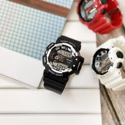 Мужские часы Sanda 599 Black-White