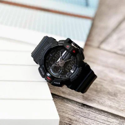 Чоловічий годинник Sanda 599 All Black