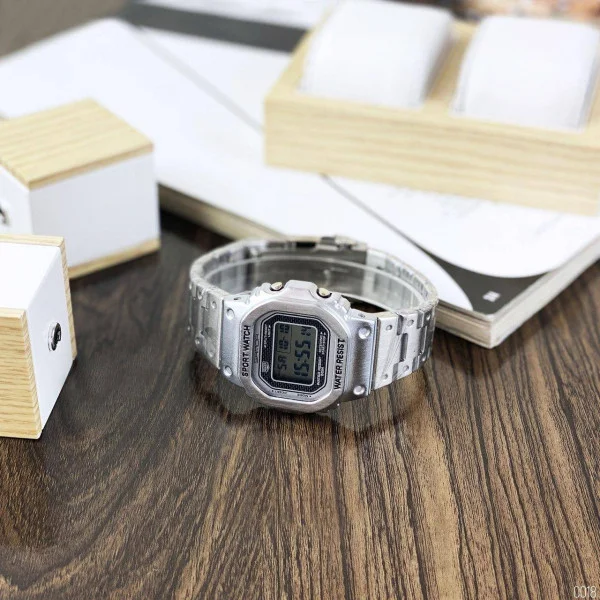 Чоловічий годинник Sanda 390 All Silver фото 6