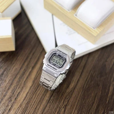 Чоловічий годинник Sanda 390 All Silver