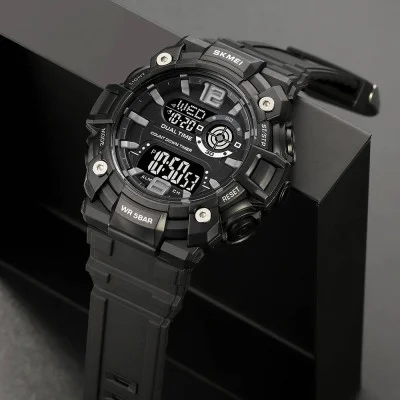 Мужские часы Skmei 2018BKBK Black-Black