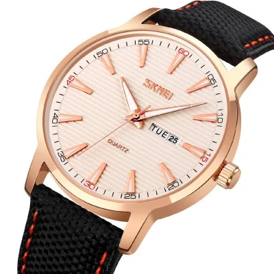 Чоловічий годинник Skmei 9303RGSI Rose Gold-Silver