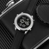 Чоловічий годинник Skmei 1864LSIBK Silver-Black Leather фото 4