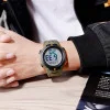Чоловічий годинник Skmei 1560 Green-Orange фото 4