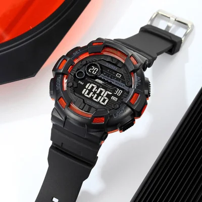 Чоловічий годинник Skmei 2110BKOG Black-Orange