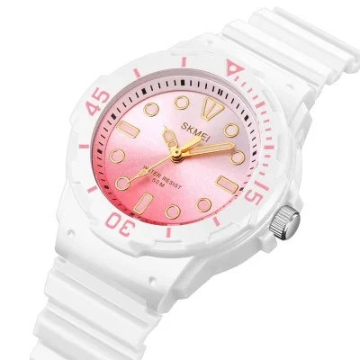 Дитячий годинник Skmei 2012WT White