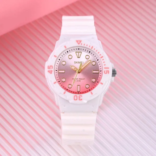 Детские часы Skmei 2012WT White фото 4