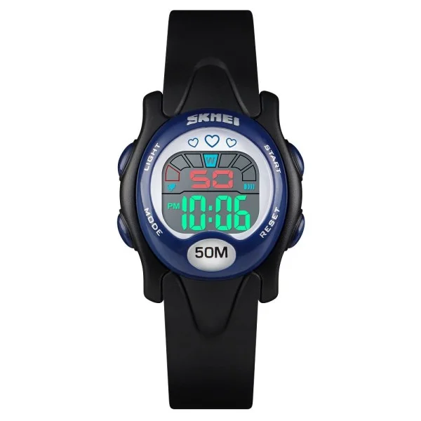 Дитячий годинник Skmei 1478BK Black фото 3