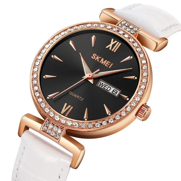 Жіночий годинник Skmei 2090RGWT Rose Gold-White фото 3