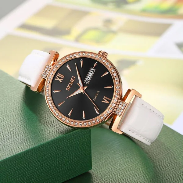 Жіночий годинник Skmei 2090RGWT Rose Gold-White фото 4