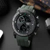 Мужские часы Sanda 6012 Green-Black фото 3