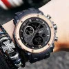 Чоловічий годинник Sanda 6012 Black-Cuprum фото 3