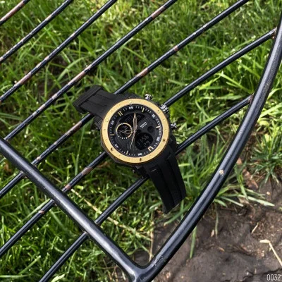 Чоловічий годинник Sanda 6012 Black-Gold