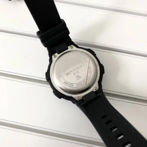 Чоловічий годинник Sanda 6005 Black-Silver фото 4