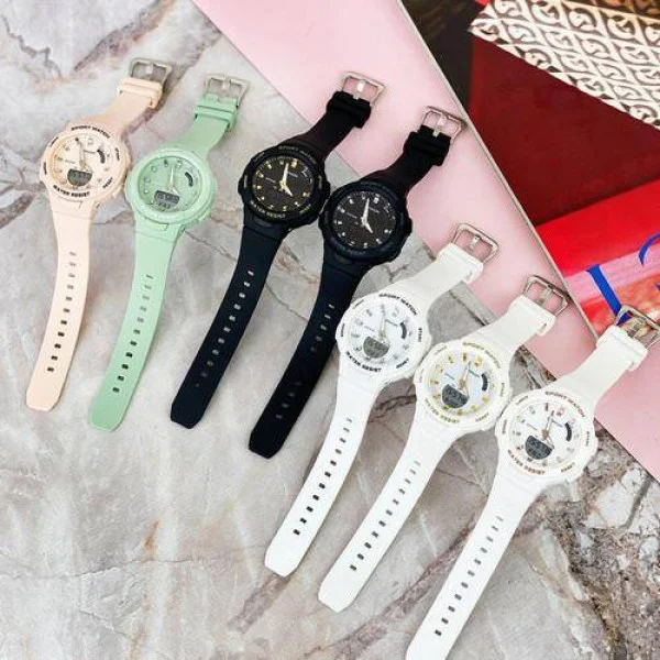Жіночий годинник Sanda 6005 Green фото 7