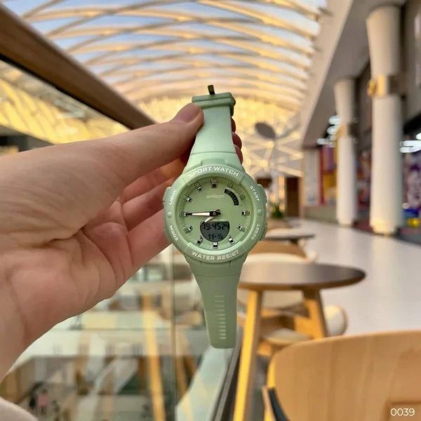 Жіночий годинник Sanda 6005 Green фото 11