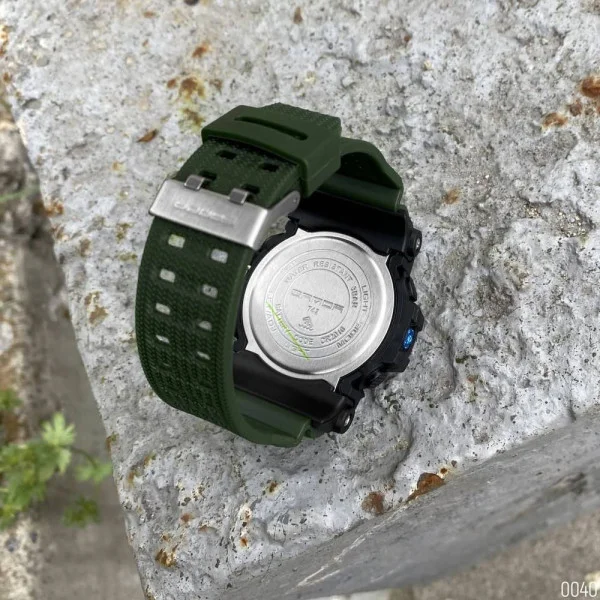 Чоловічий годинник Sanda 742 Green-Black фото 13