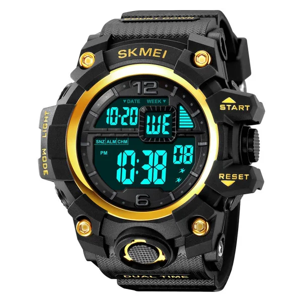 Мужские часы Skmei 2245BKGD Black-Gold фото 3