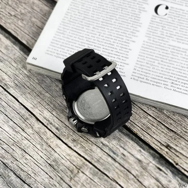 Чоловічий годинник Sanda 2016 Black фото 6