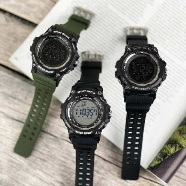 Чоловічий годинник Sanda 2016 Black фото 7